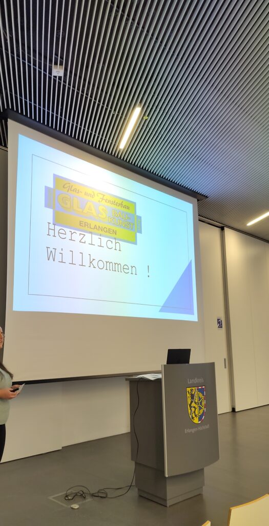 Präsentation Glas-Bau-Kunst